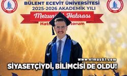 Siyasetçiydi, bilimcisi de oldu!