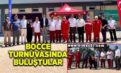 Bocce turnuvasında buluştular