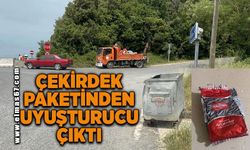 Çekirdek paketinden uy*şturucu çıktı, parmak izi tespit edilen şüpheli, "Çekirdek yiyip paketini attık"