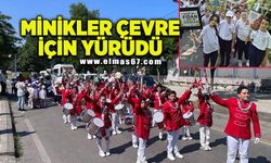 Minikler çevre için yürüdü
