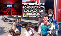 TRT Sinema Tırı Zonguldak’ta çocuklarla buluştu
