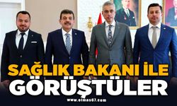 Sağlık Bakanı ile görüştüler