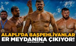 Alaplı'da Başpehlivanlar Er Meydanına Çıkıyor