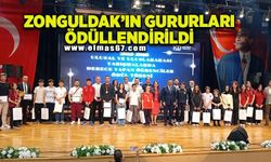 Zonguldak'ın gururları ödüllendirildi