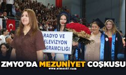 ZMYO'DA MEZUNİYET COŞKUSU