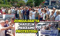 Zonguldak'ta 'Hafızlık Merasimi' protestosu: Polis engeline rağmen Atatürk Anıtı'na yürüdüler