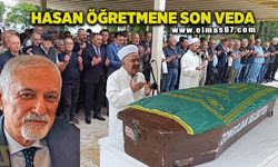 Hasan öğretmene son veda