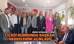 Çiçeği burnunda başkan hedeflerini açıkladı