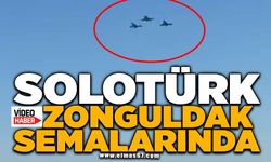 Solotürk Zonguldak Semalarında Gösteri Uçuşu Gerçekleştirdi