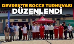 Devrek’te Bocce turnuvası düzenlendi