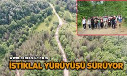 İstiklal Yolu Yürüyüşü ikinci gününde devam ediyor