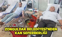 Zonguldak Belediyesi'nden kan seferberliği