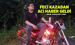 Otomobille çarpışan motosikletin sürücüsü yaşam mücadelesini kaybetti