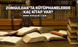 Zonguldak’ta kütüphanelerde kaç kitap var?