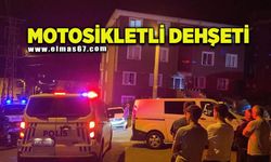 Motosikletli saldırgan d*hşet saçtı: 5 el ateş açıp kaçtı