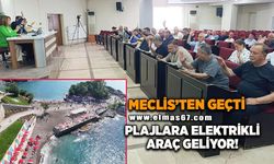 Meclisten geçti: Plajlara elektrikli araç geliyor!