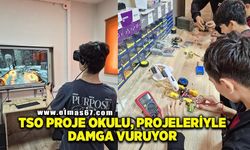 TSO Proje Okulu projeleriyle damga vuruyor