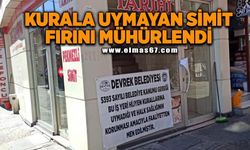 Kurallara uymayan işyeri mühürlendi