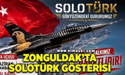 Zonguldak’ta gökyüzündeki gururumuz Solotürk’ten gösteri