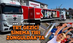 TRT Gezici Sinema Tırı Zonguldak'ta