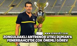 Zonguldaklı Milli Takım Antrenörü Utku Duman'a Fenerbahçe'de Koordinatörlük Görevi