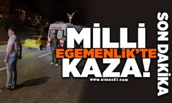 Milli Egemenlik'te kaza: 1 yaralı