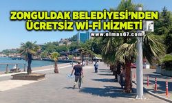 Zonguldak Belediyesi'nden ücretsiz Wi-Fi Hizmeti