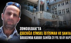 Çocuğa c*nsel istismar ve şantaj davasında sanığa 31 yıl 10 ay hapis