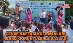 Çevre Haftası kutlamaları renkli görüntülerle başladı