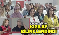 Kızılay kadınları bilinçlendirdi