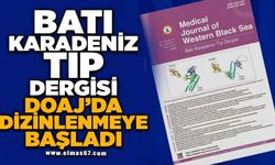 Batı Karadeniz Tıp Dergisi DOAJ’da dizinlenmeye başladı