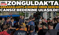 Arkadaşlarıyla şelaleye giren gencin cansız bedenine ulaşıldı