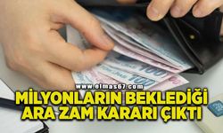 Hükümet asgari ücretle ilgili tartışmalara son noktayı koydu