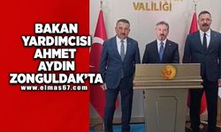 Bakan Yardımcısı Ahmet Aydın Zonguldak’ta