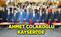 Ahmet Çolakoğlu, AK Parti Kayseri’de ilçe danışma meclisi toplantısına katıldı