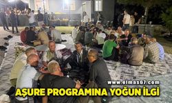 Yenidoğanlar Köyü'nde geleneksel aşure programı birlik ve beraberlik içinde gerçekleştirildi