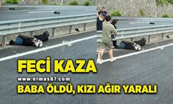 Motosiklet ıslak zeminde kaydı: 1 ölü, 1 yaralı