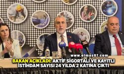 Bartın'da aktif sigortalı ve kayıtlı istihdam sayısı 24 yılda 2 katına çıktı