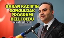 Sanayi ve Teknoloji Bakanı Mehmet Fatih Kacır’ın, Zonguldak programı belli oldu