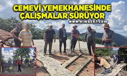 Cemevi yemekhanesi inşaatında çalışmalar sürüyor