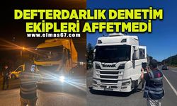 Zonguldak'ta ticari taşıtlara yönelik denetimlerde 87 araca ceza kesildi