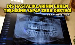 KBÜ'de diş hastalıklarının erken teşhisine yapay zeka desteği