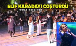 Elif Karadayı, coşturdu
