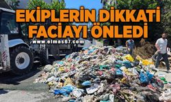 Ekiplerin dikkati faciayı önledi