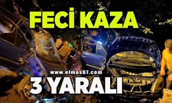 Kozlu’da feci kaza: 3 yaralı!