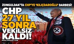 CHP 27 YIL SONRA VEKİLSİZ KALDI