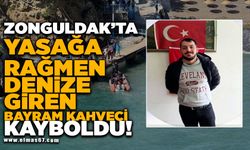 Yasağa rağmen girdiği denizde kaybolan şahıs için arama çalışması başlatıldı