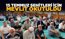 Alaplı’da 15 Temmuz şehitleri için mevlit okutuldu