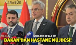Sağlık Bakanı Memişoğlu'ndan yeni hastane müjdesi