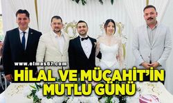 Hilal ve Mücahit’in mutlu günü